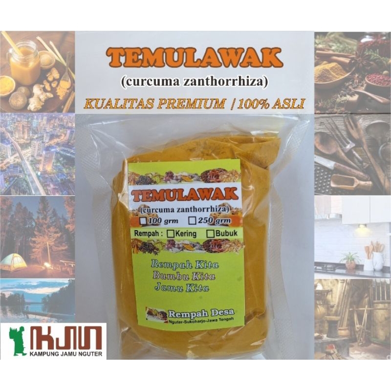 

Temulawak Bubuk 250 gr Kualitas Premium 100% Murni Tanpa Campuran