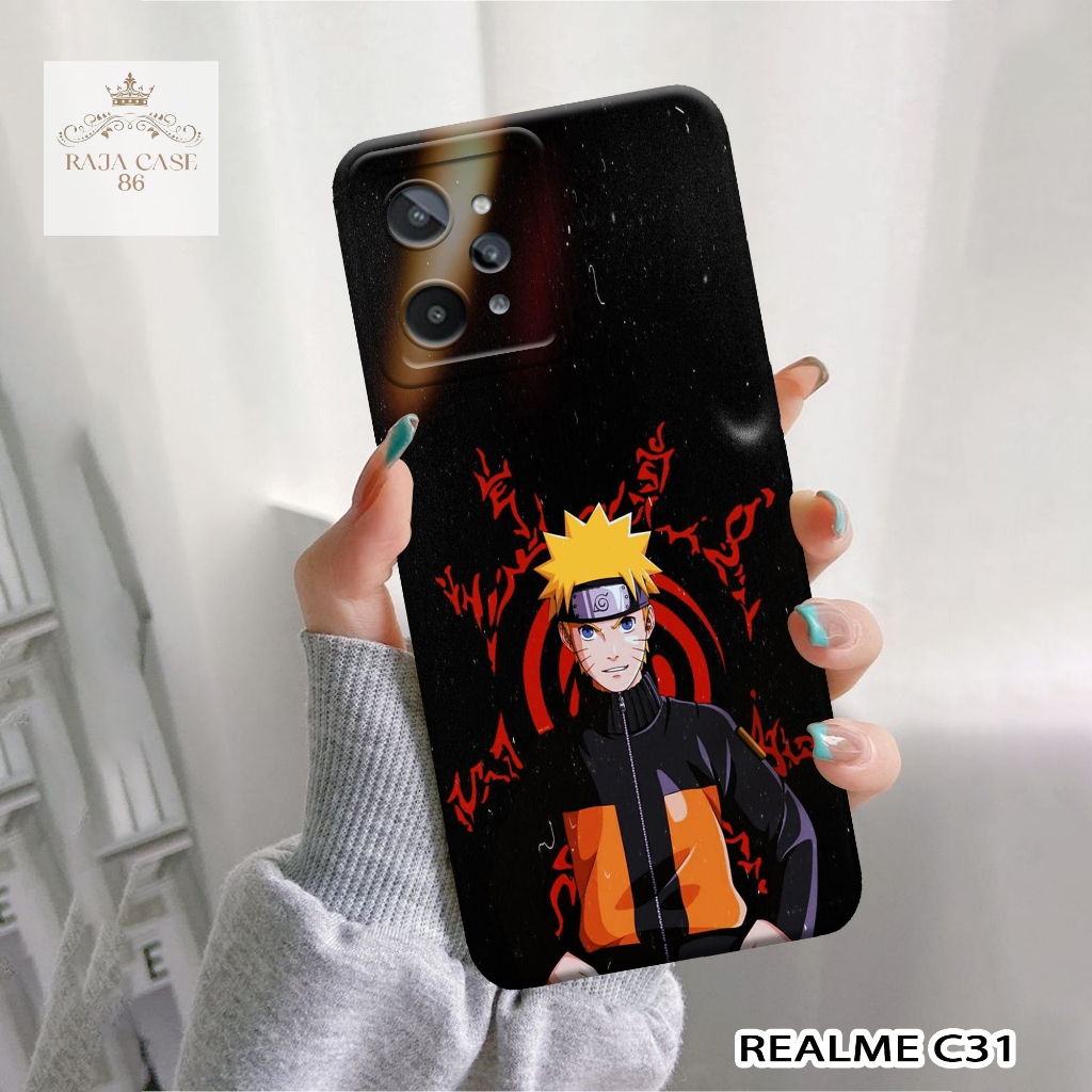 Softcase Realme C31 - Rajacase - Case Realme C31 - Motif Case Anime - Case Realme C31 - Pelindung Hp