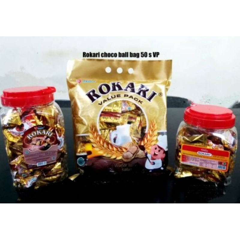 

ROKARI WAFER BALL WITH NUTTY CHOCOLATE