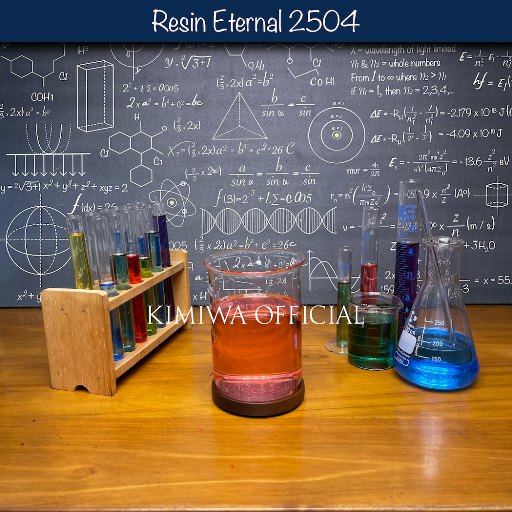 Resin Eternal 2504 / Resin Merah / Lem Fiber