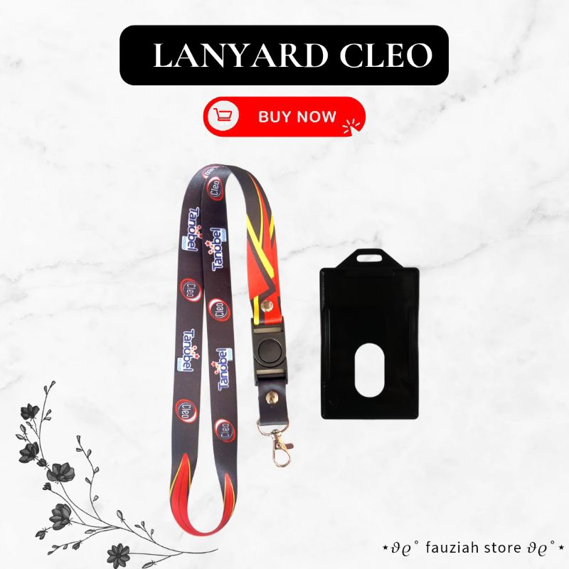 

READY! TALI ID CARD CLEO / LANYARD CLEO Termurah!!!