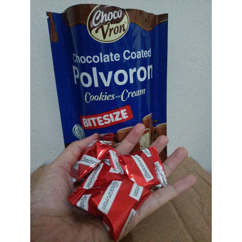 

(ECER 4PCS) CHOCOVRON POLVORON COOKIES N CREAM