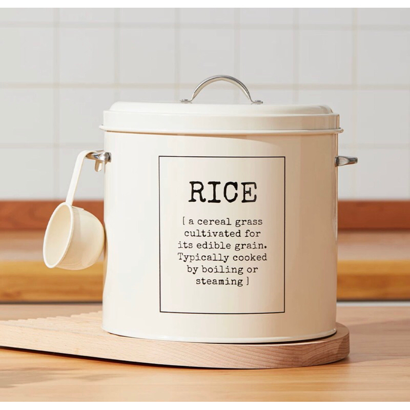 [Gominy] Tempat Beras | Tempat Beras Estetik | Tempat beras unik | Tempat Penyimpanan Beras | Rice S