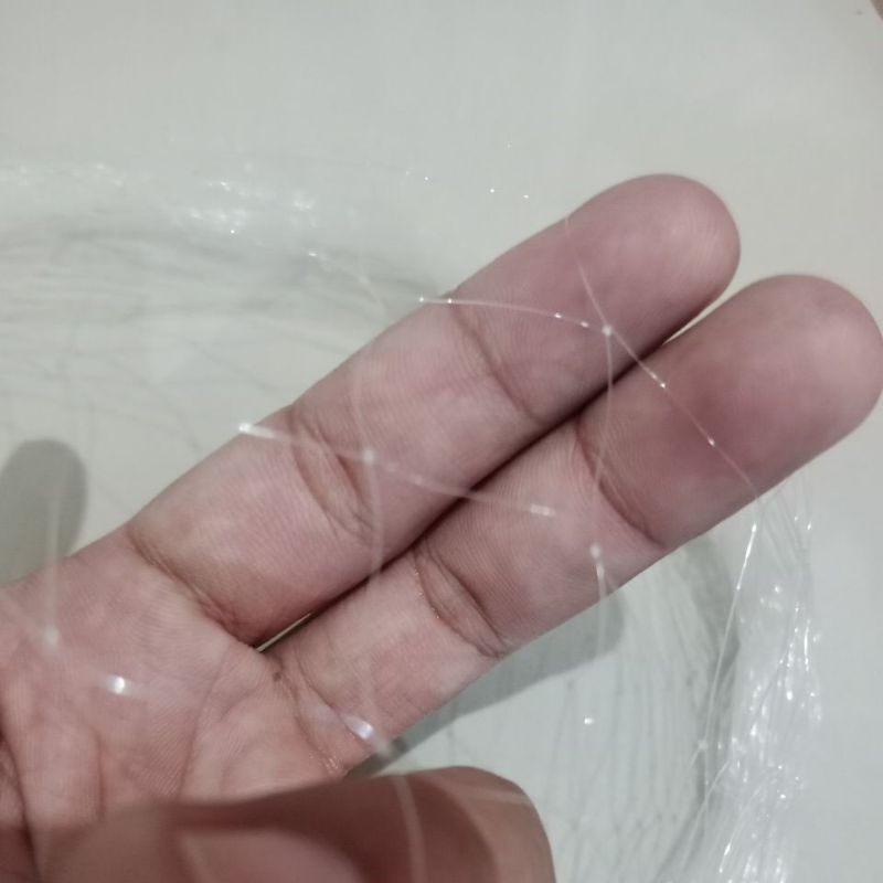 jaring bahan anco lubang 2 jari jaring anco ikan mujaer ikan dll