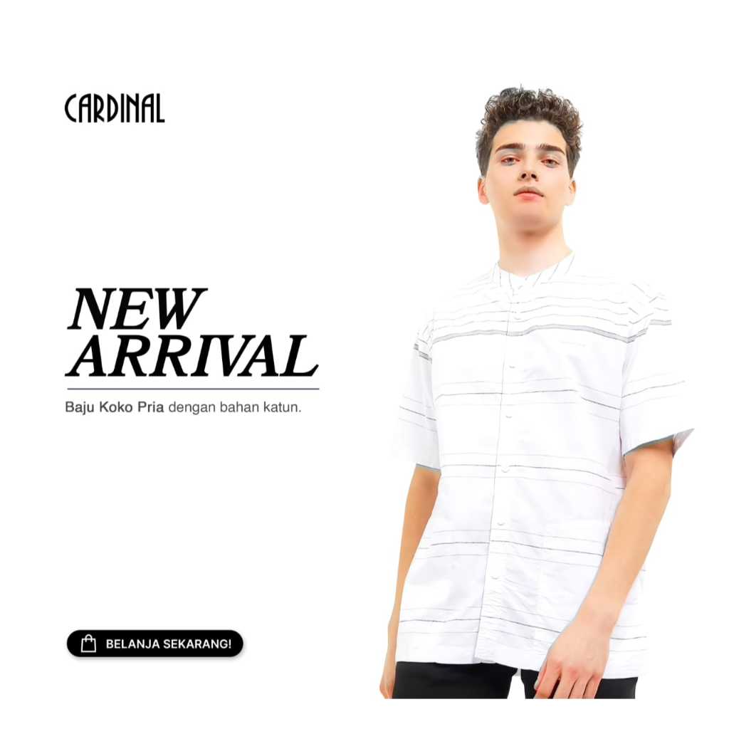 Baju Koko Pria Dewasa | Baju Muslim Koko Pria | Fashion Atasan Cardinal | Atasan Koko Cardinal Bahan