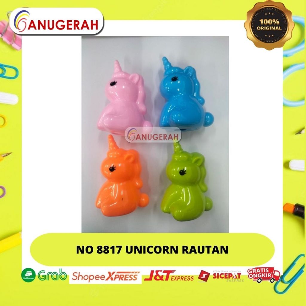

NO 8817 UNICORN RAUTAN TOPLES (PCS)