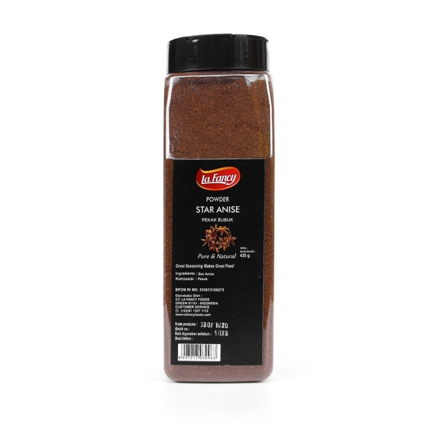 

Star anise Powder La Fancy / Pekak Bubuk La Fancy - 430 Gram