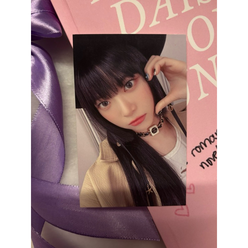 Eunchae Le sserafim unforgiven HMV Lucky Draw Japan Official Photocard