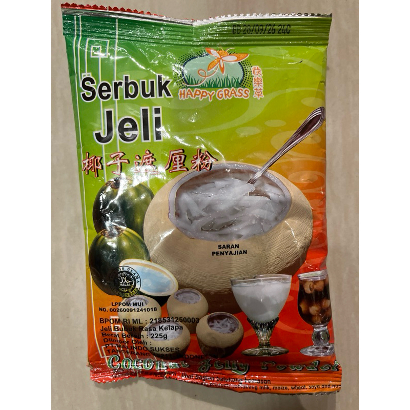 

HAPPY GRASS SERBUK JELI KELAPA 225GR