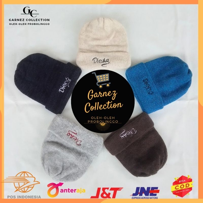 Kupluk Rajut Dieng Pria Wanita Dewasa