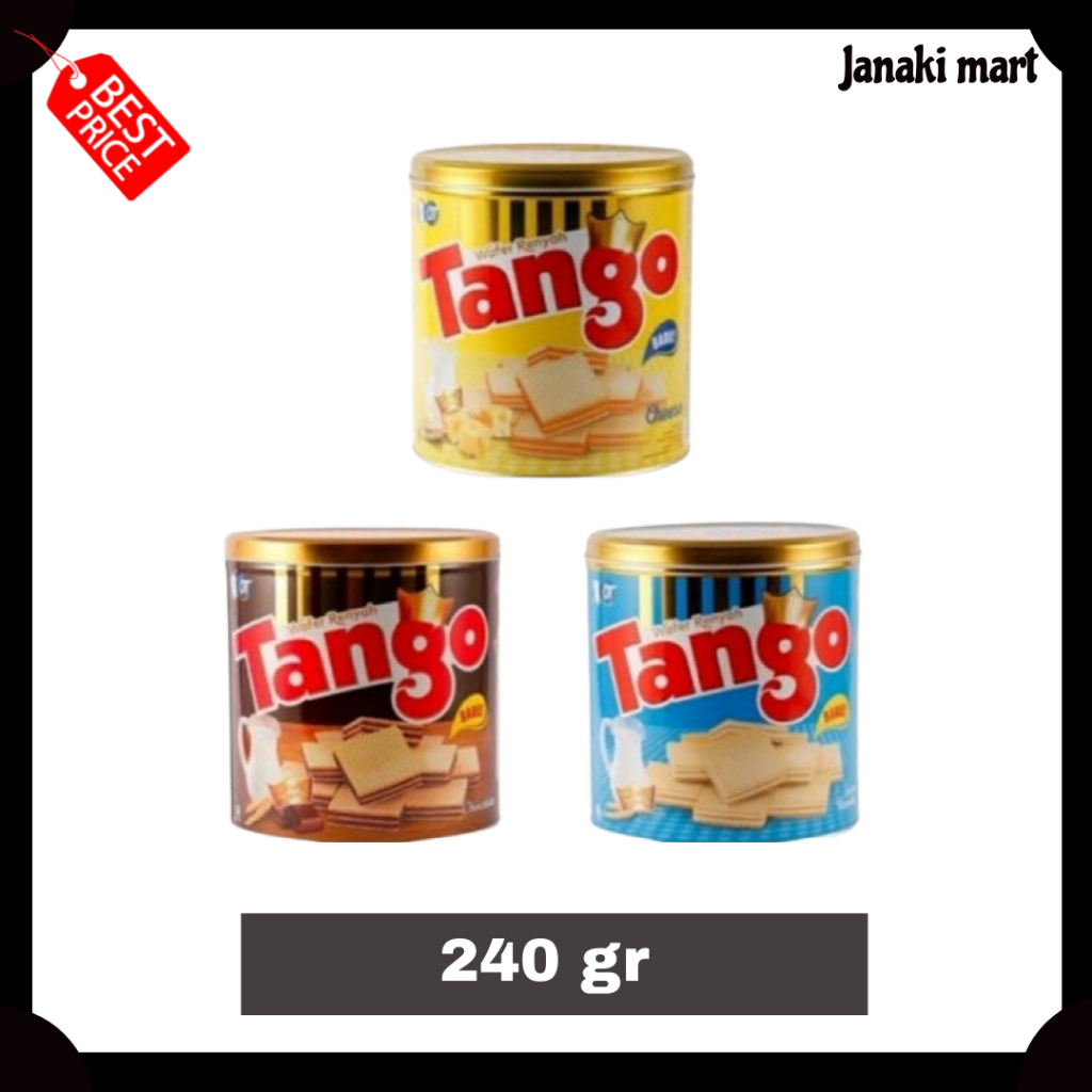 

TANGO kaleng biskuit wafer 240 gr - All variant