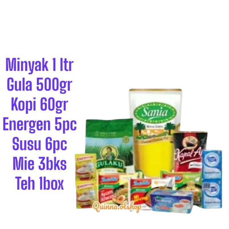 

Promo 7.7 Paket Sembako... free goodiebag