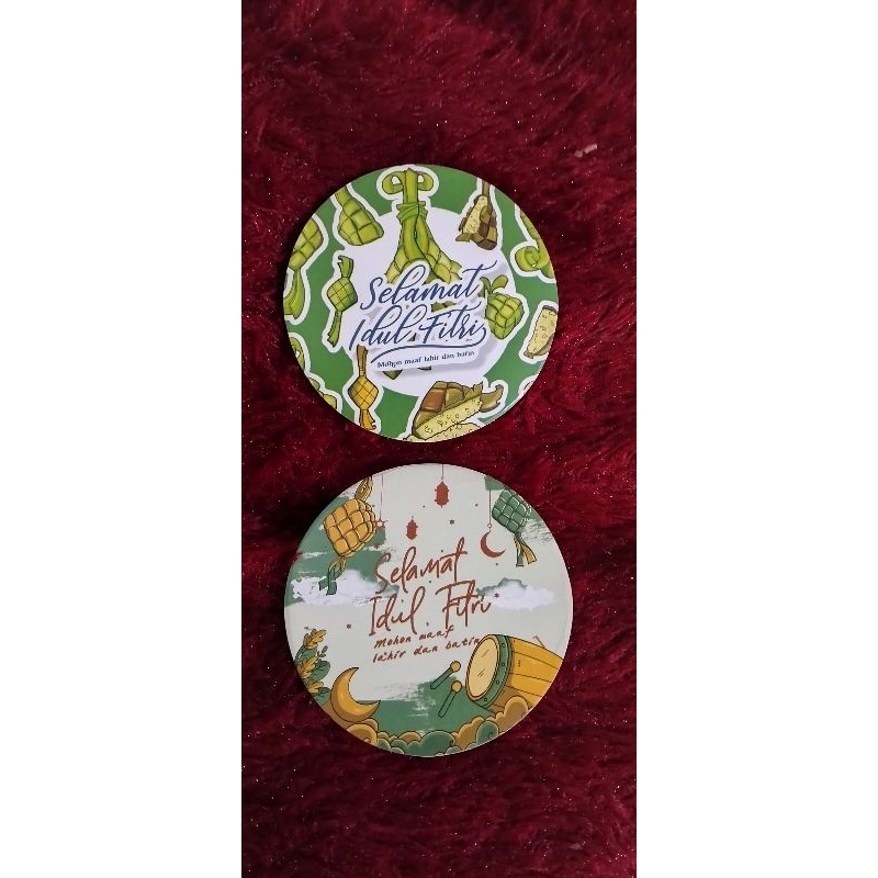 

stiker toples lebaran idul Fitri ukuran 6cm