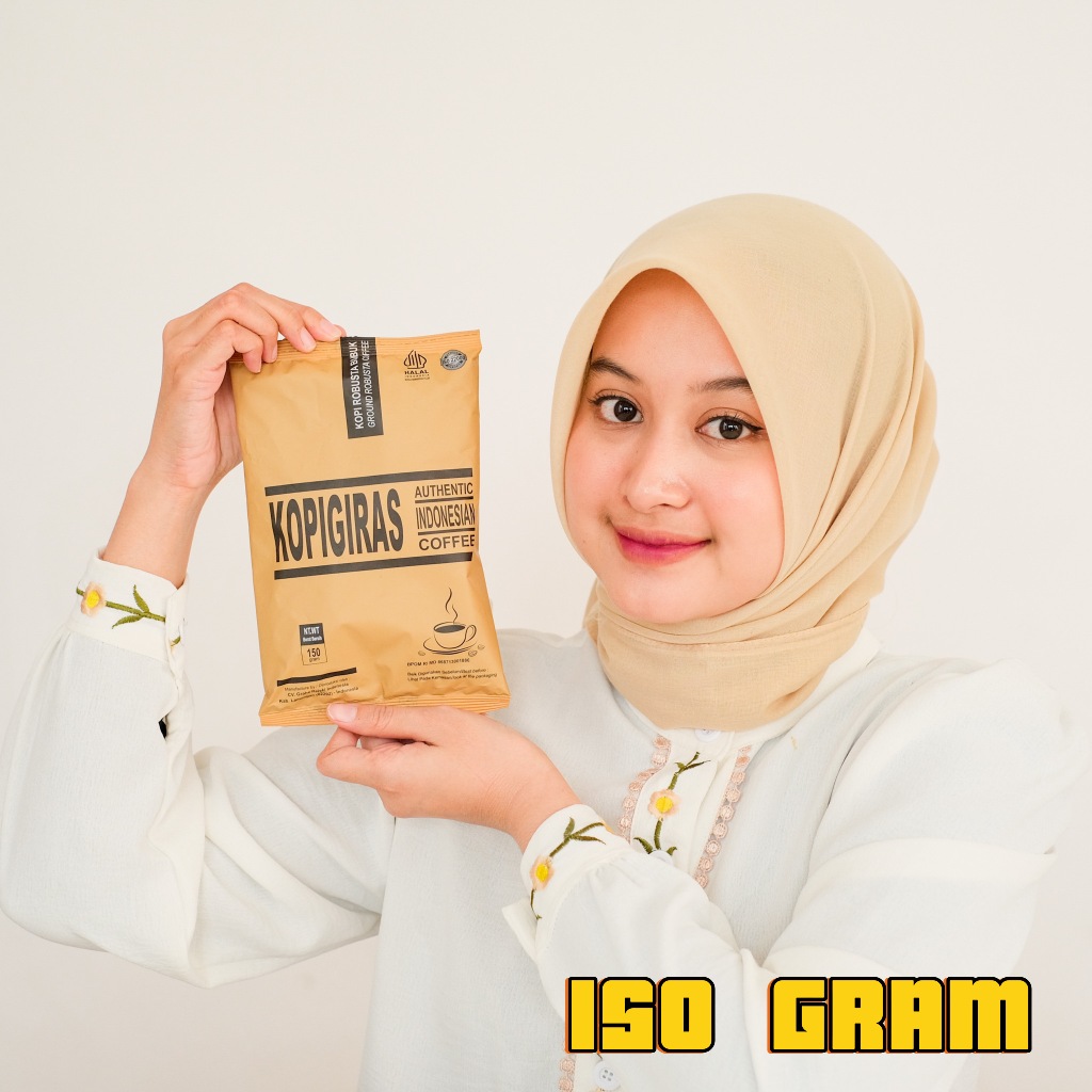 

[BUNDLING HEMAT] Kopi Giras 300gr – Kopi Robusta Bubuk | Kopi Hitam Enak & Murah!
