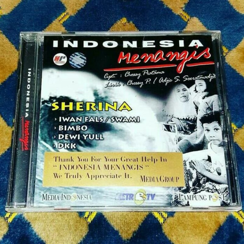 CD Indonesia Menangis ft. SHERINA YUYUN AYUNDA AMANDA RACHEL IWAN FALS SWAMI BIMBO DEWI YULL BEE VOI
