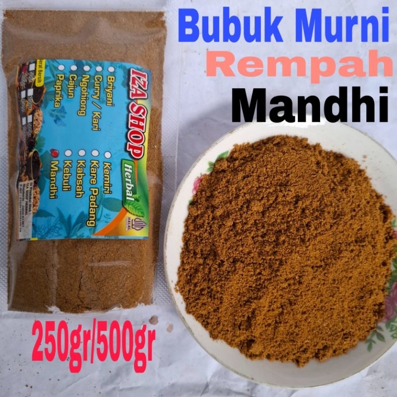 

Rempah Nasi Mandhi / Rempah Bumbu Bubuk Murni Mandhi 500gr