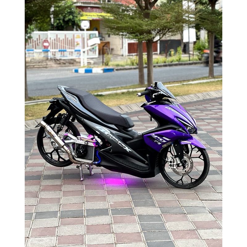 KNALPOT NON SAMLONG TITAN STYLE ORIGINAL R SEVEN EXHAUST
