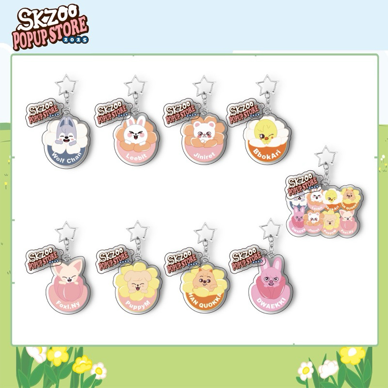 SKZOO PopUp Store 2025 Stray Kids Ganci Akrilik