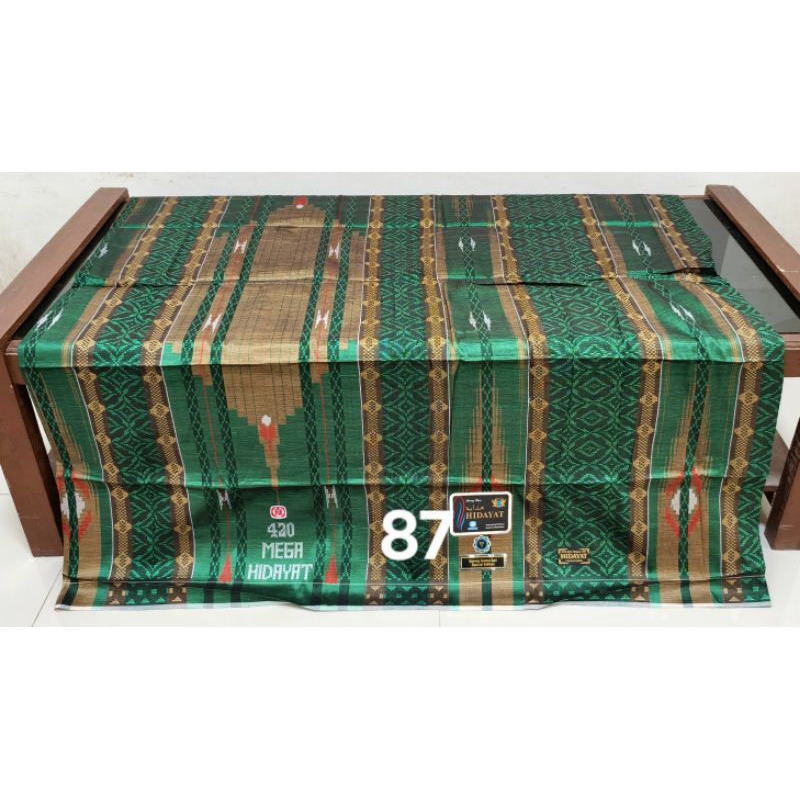 sarung tenun mega hidayat 420 rajamulya 420 tamer 420 rajamulia mesres 140 spcial edition