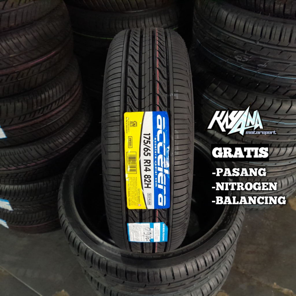 Ban Standart Ukuran 175 65 R14 Accelera Ecoplush Ban Mobil Brio Agya Sigra Calya Agya