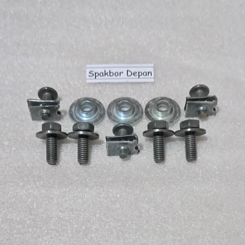 Baut Full Set Cover Bodi Body Spakbor Depan Yamaha X-RIDE 115 125 FI