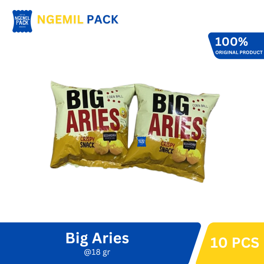 

Chiki Big Aries Berhadiah Isi 10pcs @18Gr