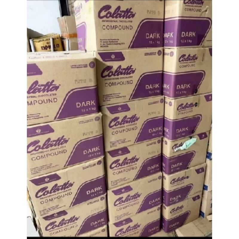 

Collata Dark Compound 1kg/Grosir Perkarton isi 12pcs