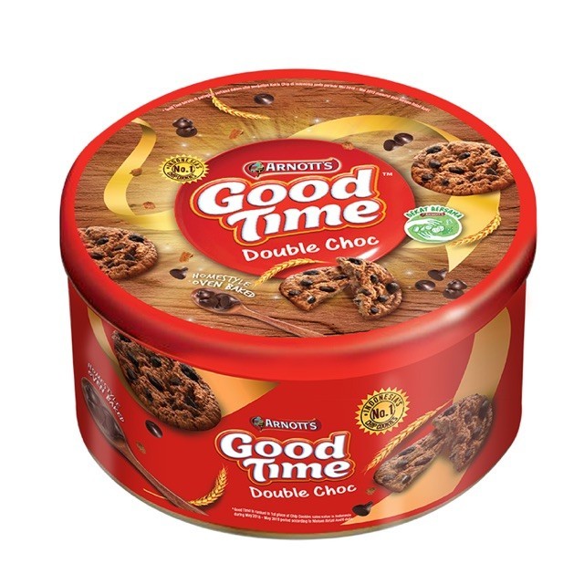 

Good time Chocochips kemasan kaleng kecil 149 gram
