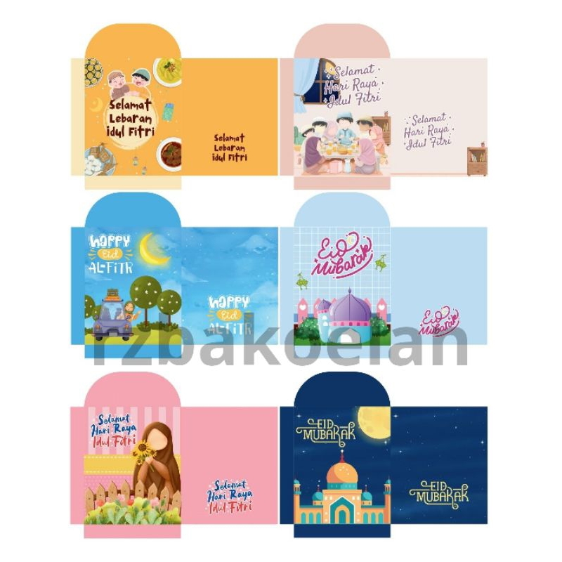 

[ISI10DAN50 PCS]AMPLOPLEBARAN 2025 MURAH