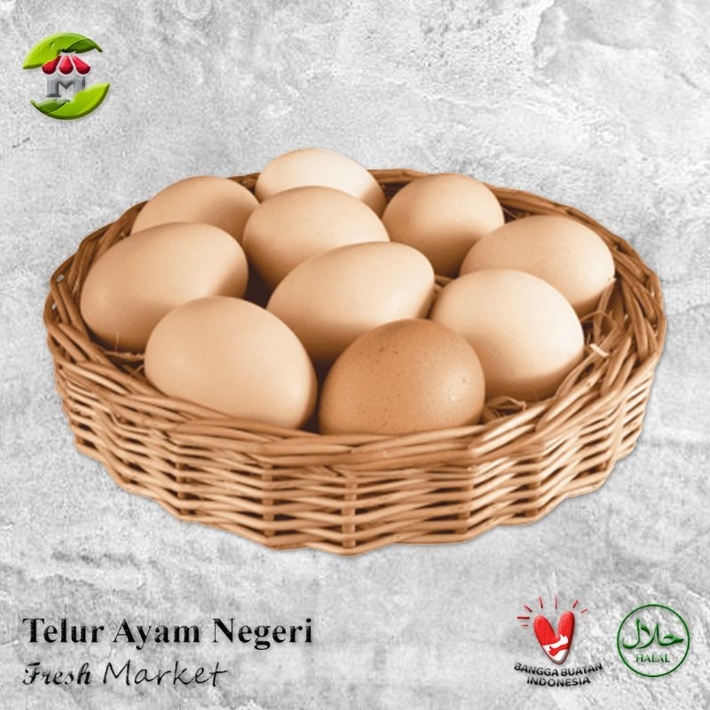 

[JAKTIM] Telur Ayam Negeri Pack 950gr - 1kg