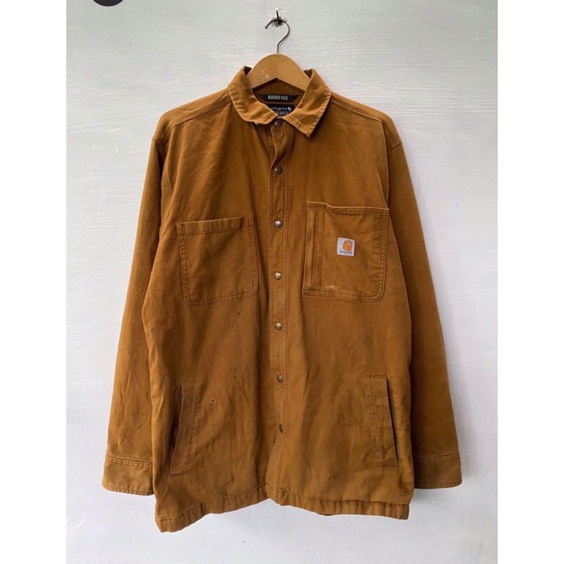Carhatt Rugged Flex Canvas  Shirt Jacket