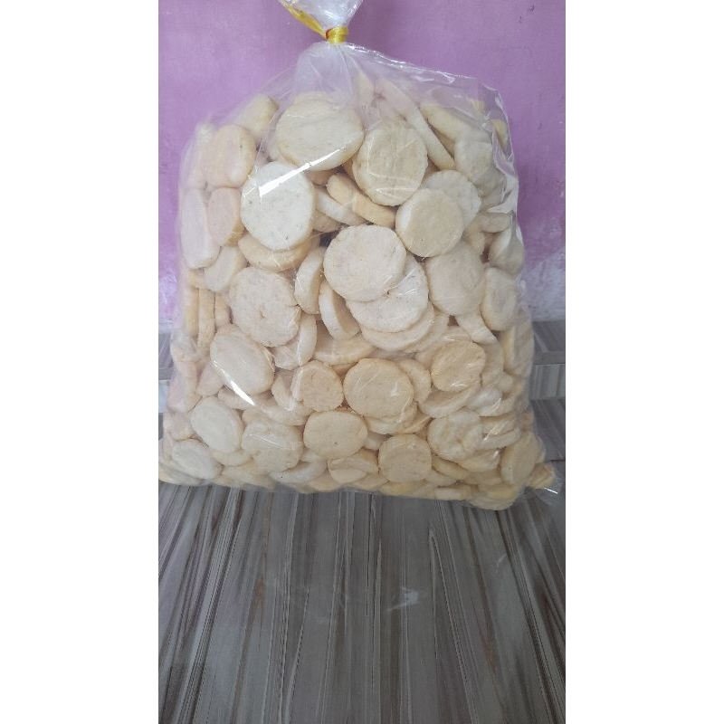 

Kerupuk ikan tenggiri Kancing Mini 1kg