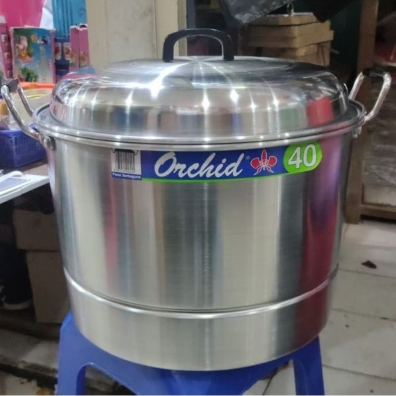 Orchid panci kukusan 40 cm/panci langseng dandang Orchid 40 cm/panci serbaguna
