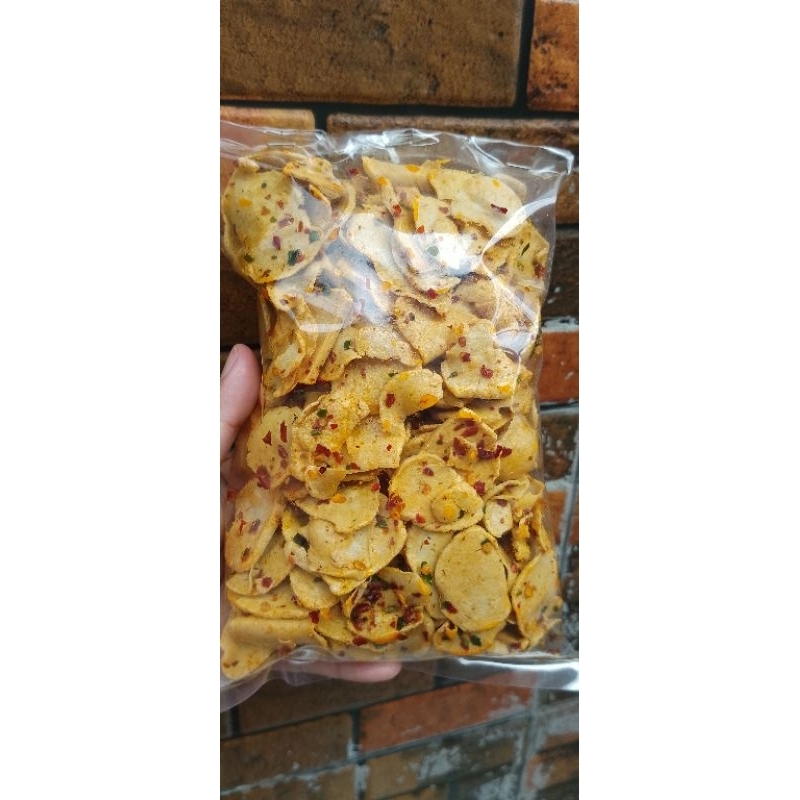 

basreng Chilli oil daun jeruk 500 gr
