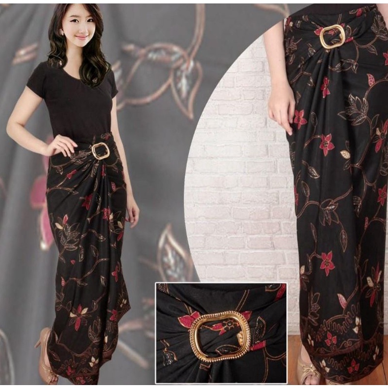KODE Q19K SIMPO99  Rok Lilit Batik FREE RING BELT  Rok Lilit kebaya  Bawahan kebaya  Rok Lilit Batik