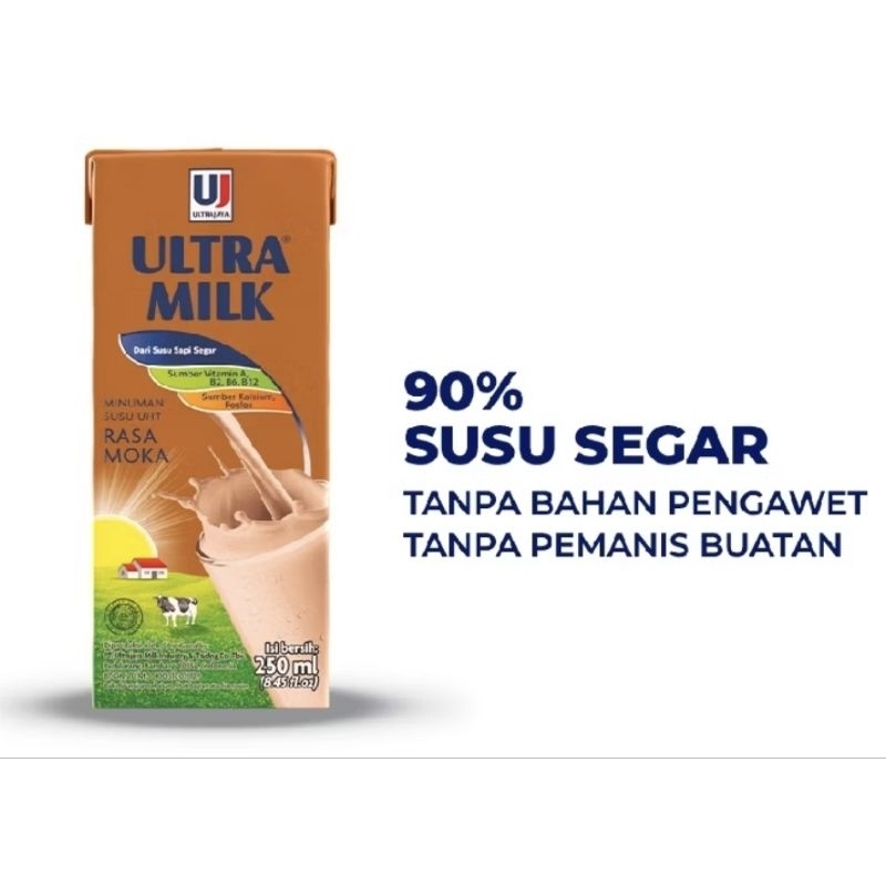 

ULTA SUSU UHT MOKA 250 mL