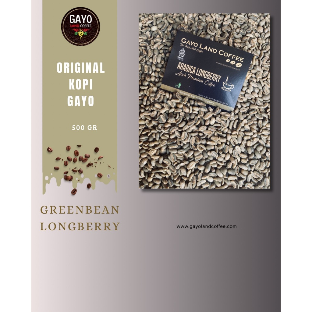 

GreenbeanArabikaLongberry500Gr