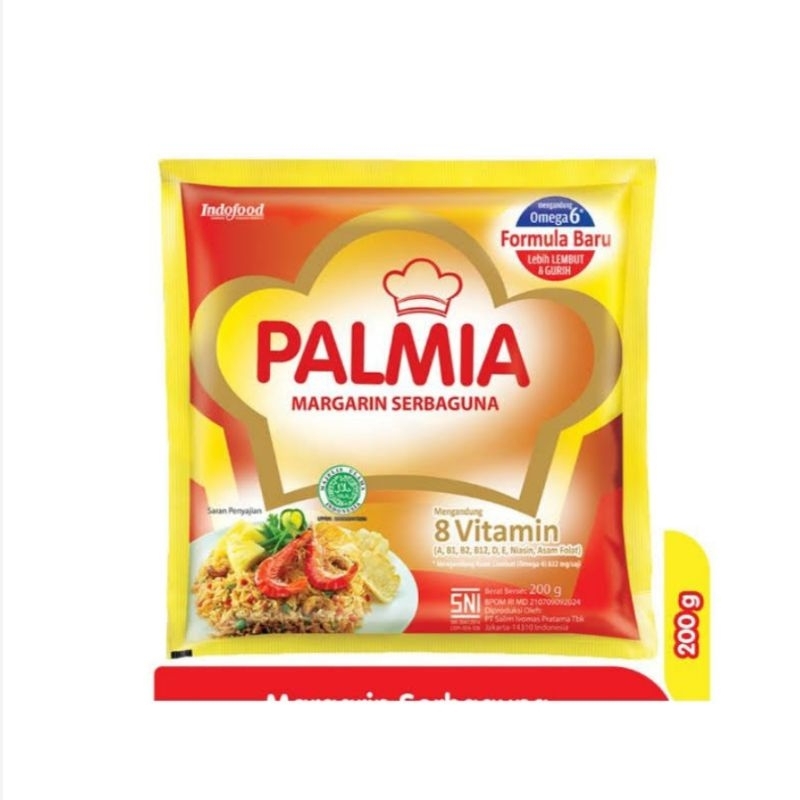 

MENTEGA PALMIA 200gr / MARGARIN PALMIA