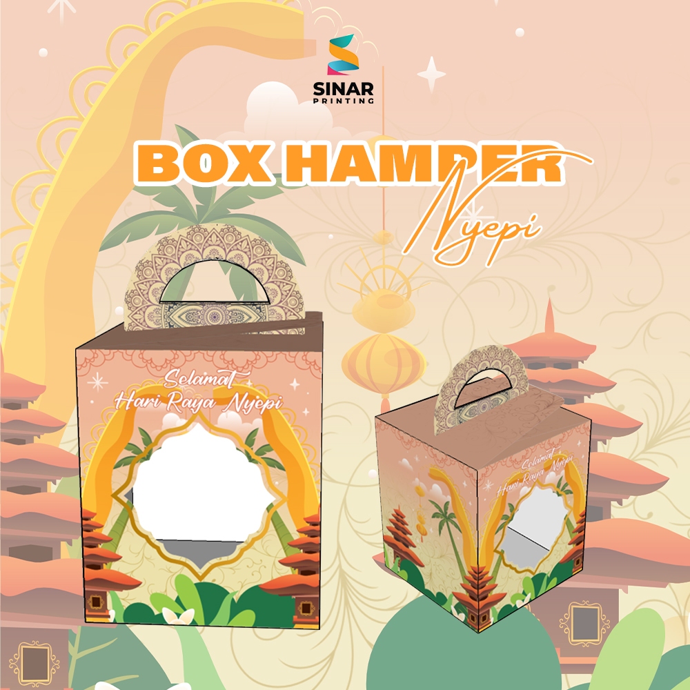 

SINAR PRINTING - BOX HAMPER NYEPI - NYEPI - BOX TOPLES