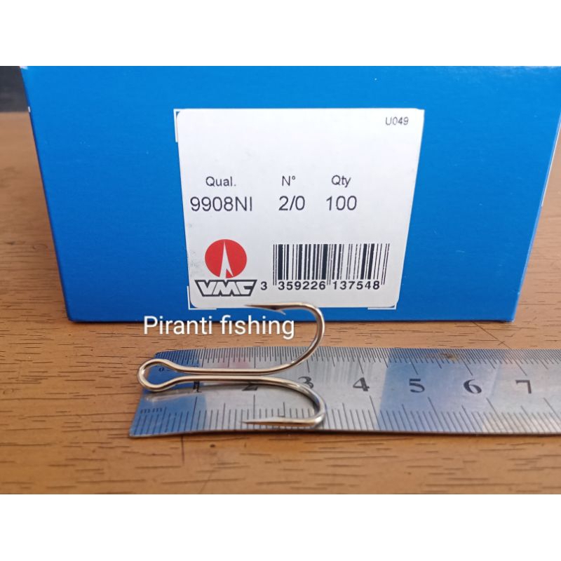 Double Hook VMC Size 2/0 9908NI