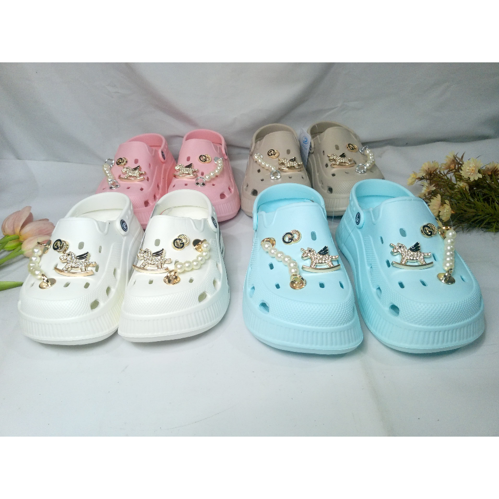 Sandal Dulux Hak tinggi / Sandal Anak Perempuan - 4337