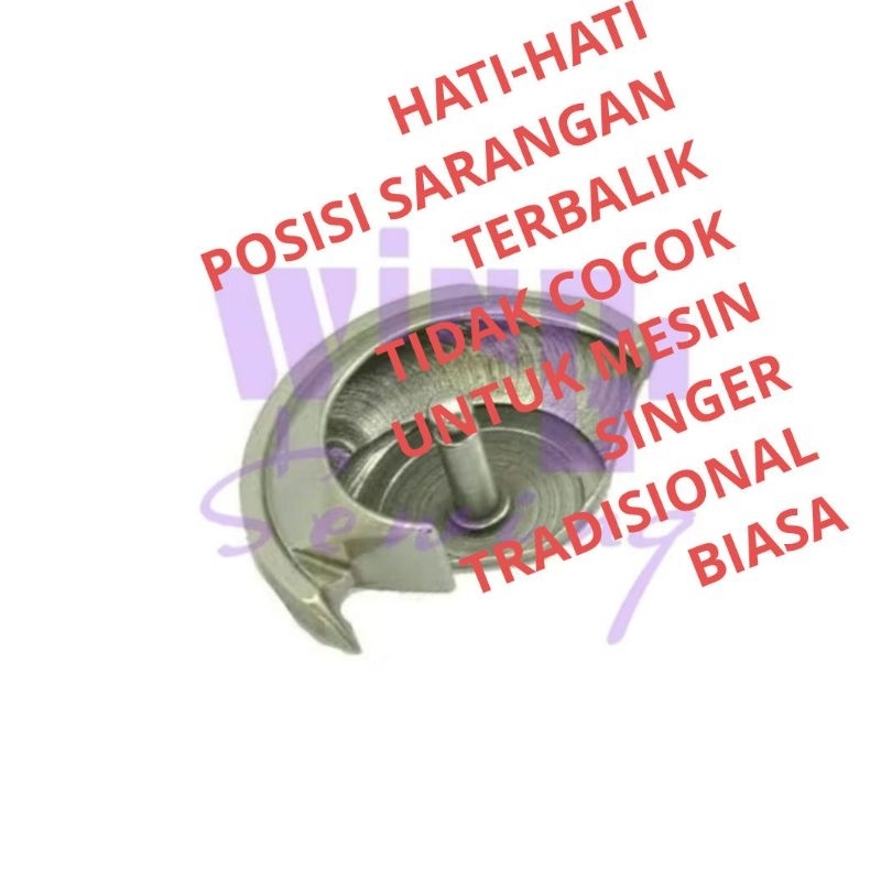 125292 105 SINGER Sarangan TERBALIK Rotary Hook Mesin Jahit Tradisional