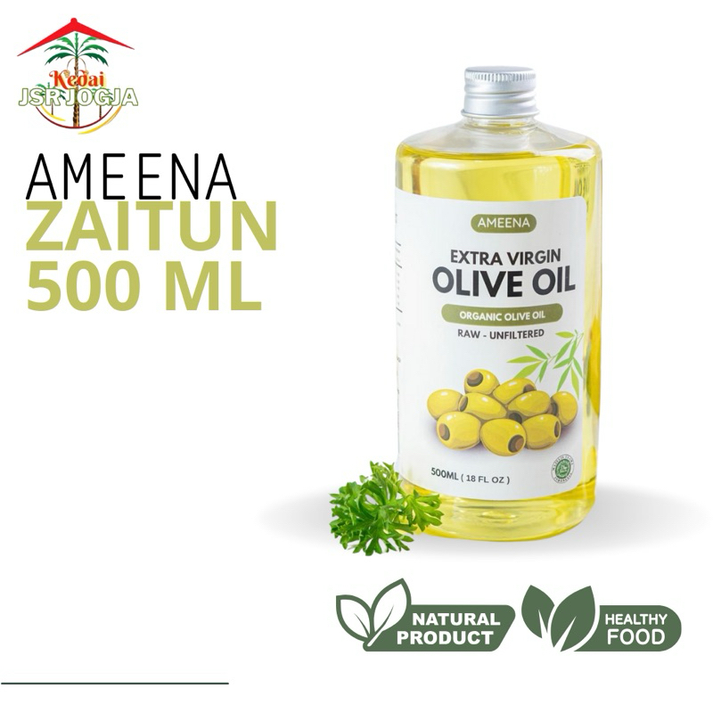 

[ BIG ] Extra Virgin Olive Oil 500ml - Minyak Zaitun Murni