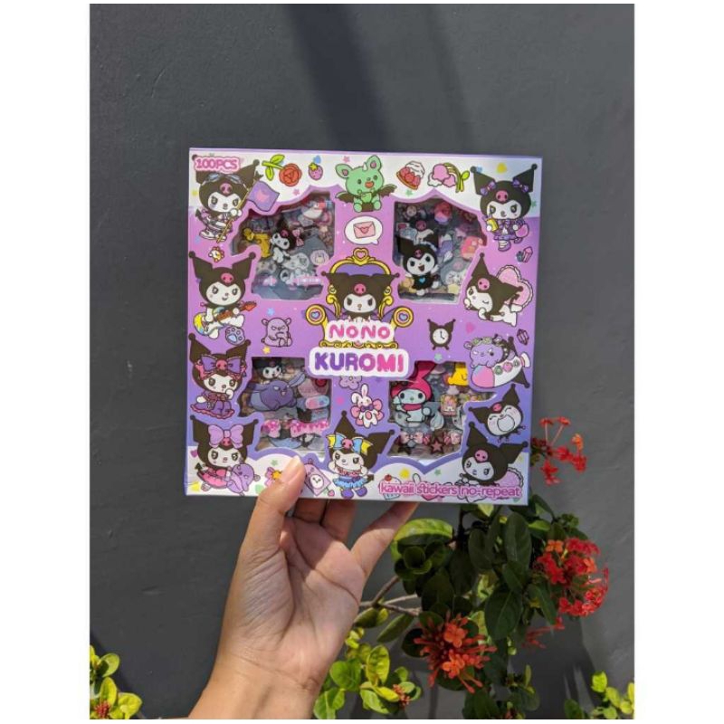 

J (J12) STIKER NONO KARAKTER KARTUN LUCU ISI 100 LEMBAR / STIKER LUCUU