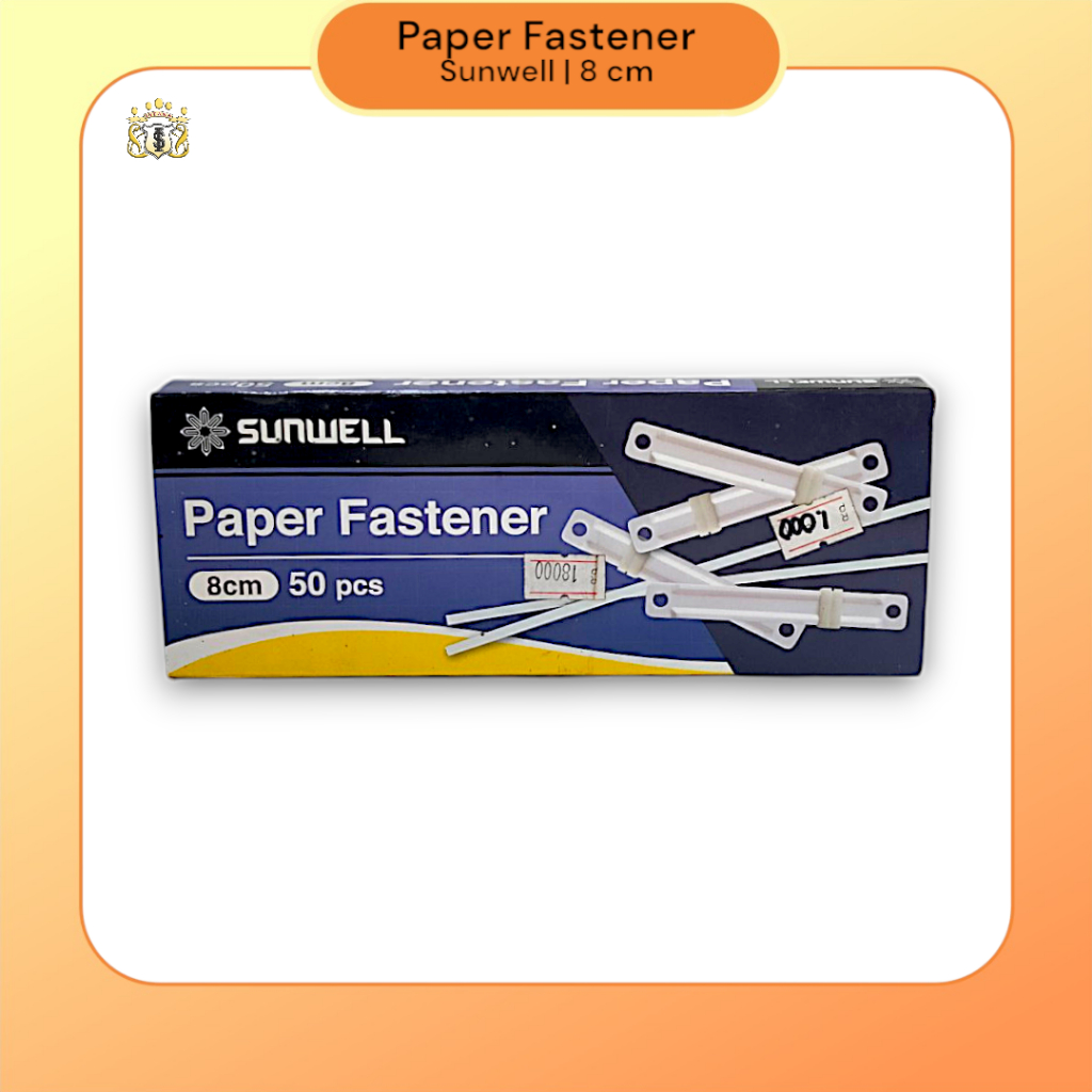 

[ Ecer ] Paper Fastener Sunwell 8 cm / Bendel Kertas / Serbaguna