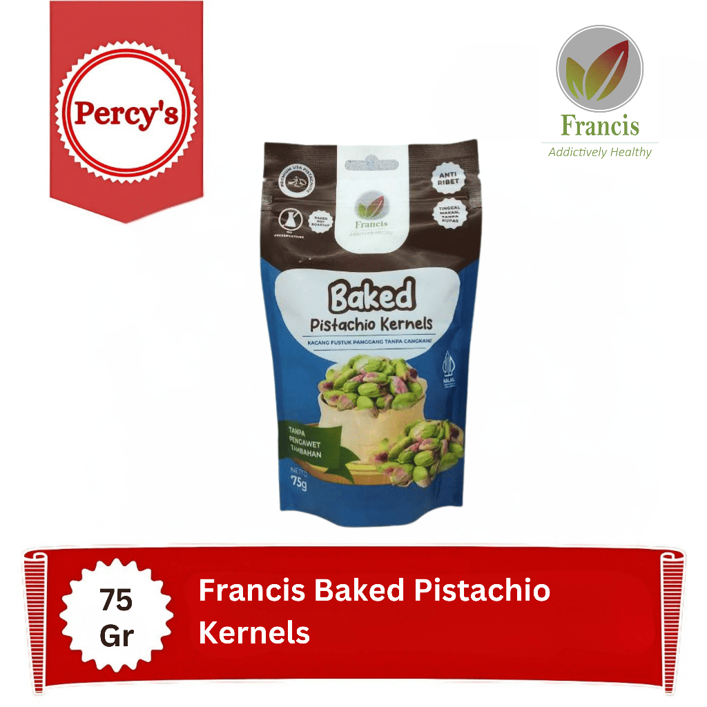 

Francis Baked Pistachio Kernels 75 Gr
