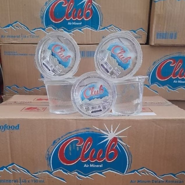 

Air mineral Club 150mlx48 pcs