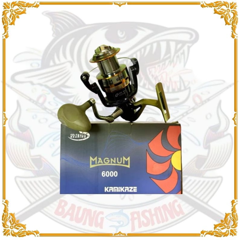 Reel laut kamikaze magnum 6000 7000 one way cluth system