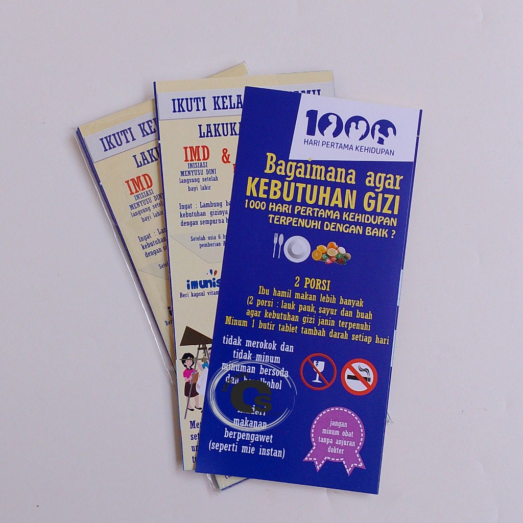 

Flyer 1000 HPK - Kebutuhan Gizi Pada Bayi - Edukasi Kesehatan Ibu dan Anak