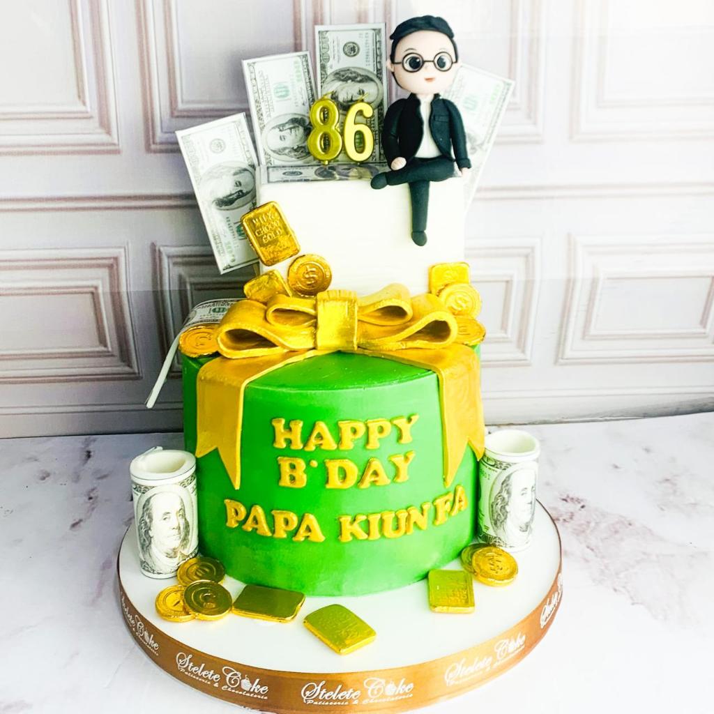 

Kue Ulang Tahun/Birthday Cake/Kue Ultah Tema Dollar/Kue Dollar/Money Cake